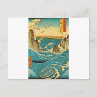 Hiroshige Navaro Rapids Vykort