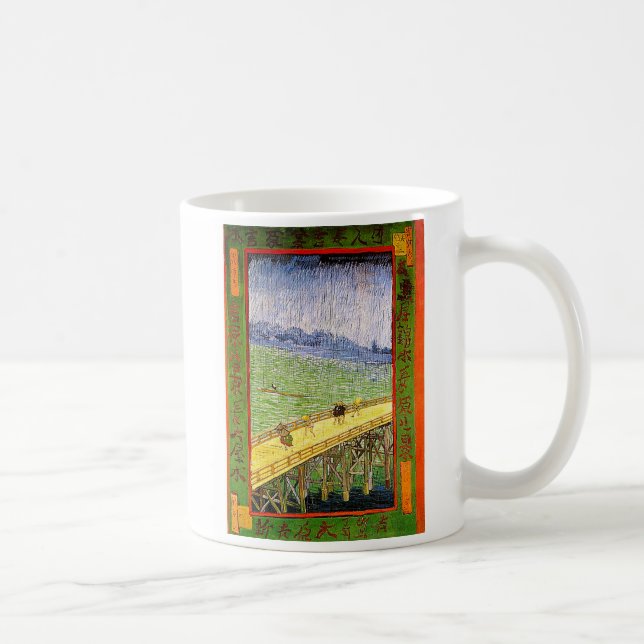 Hiroshige & van Gogh Kaffemugg (Höger)