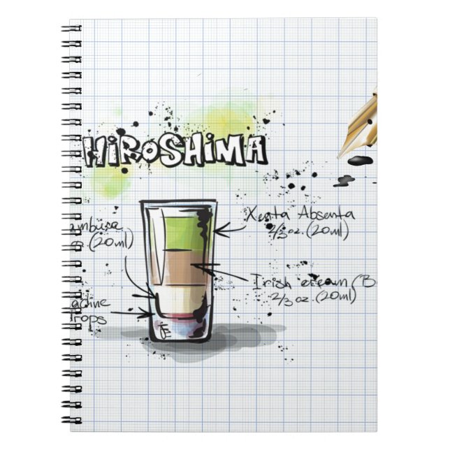 Hiroshima Anteckningsbok (Framsidan)
