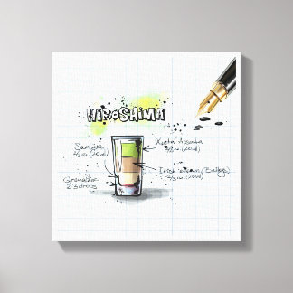 Hiroshima Canvastryck