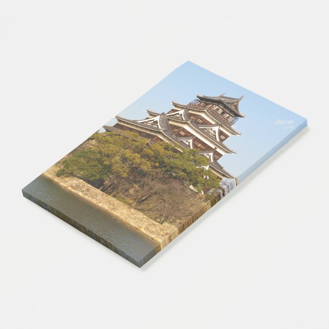 Hiroshima Castle 広 島 城, Hiroshima, Japan Post-it Block (Vinklad)