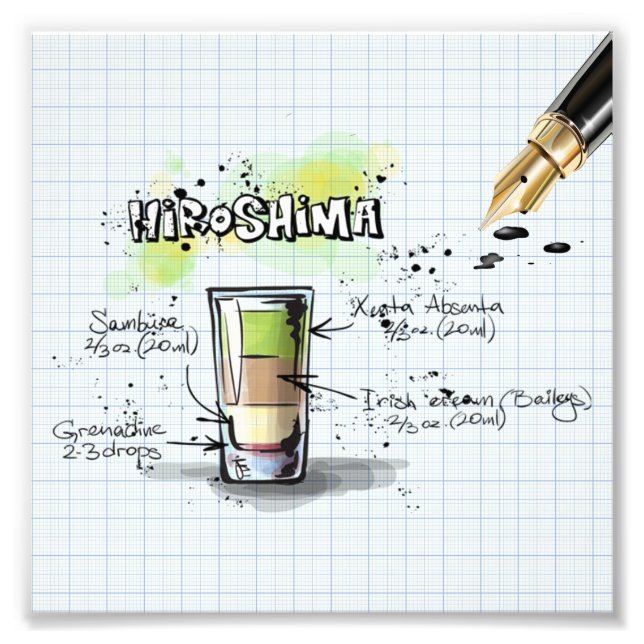 Hiroshima Fototryck (Framsidan)