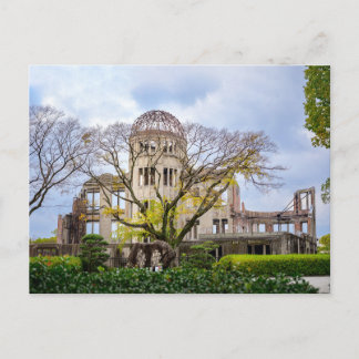 Hiroshima fredsminnes-postkort vykort