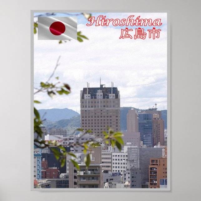 Hiroshima - Japan Poster (Framsidan)