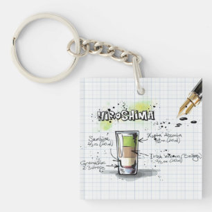 Hiroshima Keychain