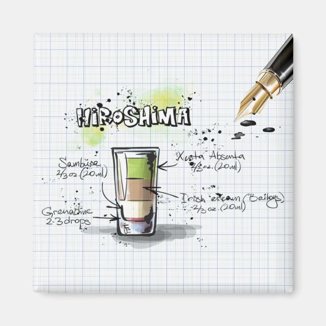 Hiroshima Magnet (Framsidan)