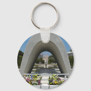 Hiroshima Memorial Cenotaph Nyckelring