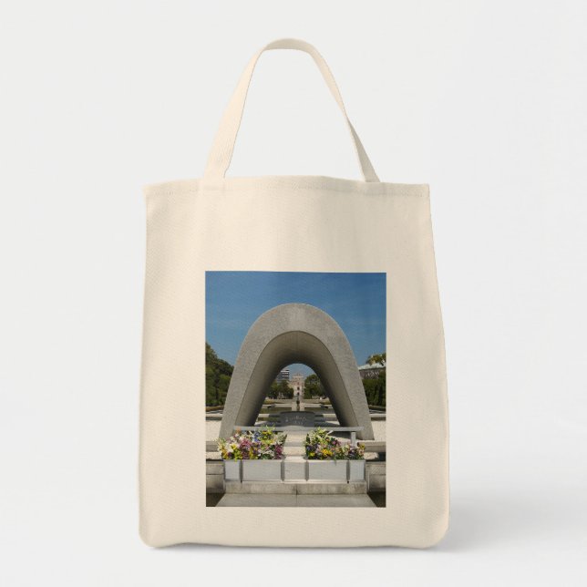 Hiroshima Memorial Cenotaph Tygkasse (Framsidan)