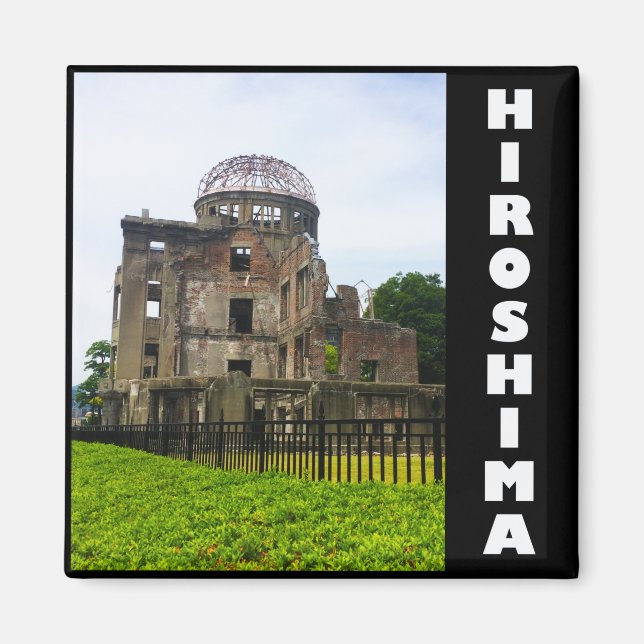 Hiroshima Peace Memorial Magnet (Framsidan)