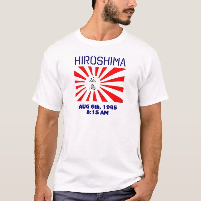 Hiroshima resningsol t shirt (Framsida)