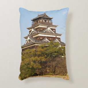 Hiroshima slott 広島城, Hiroshima, Japan Prydnadskudde