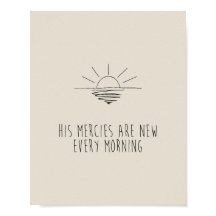 His Mercies Are New Every Morning
