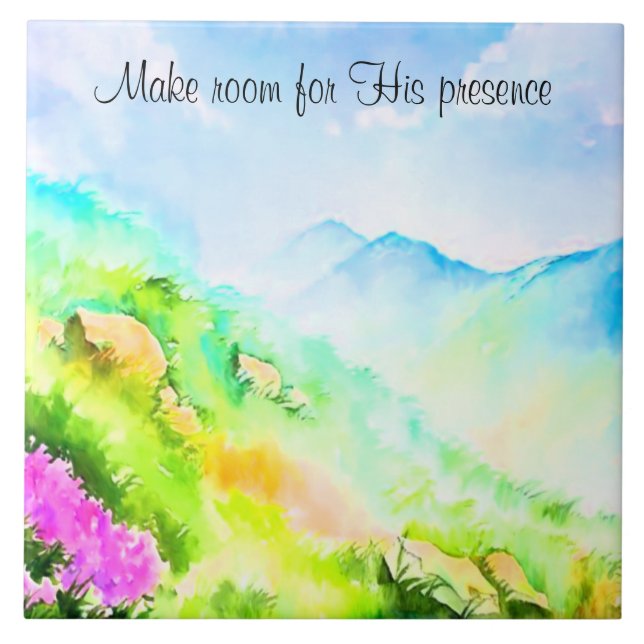 His Presence Kakelplatta (Framsidan)