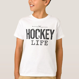 Hishockey och liv tillsammans tee shirt