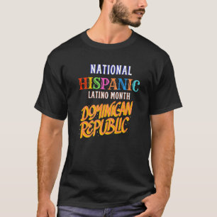 Hispanic Ceremony Month Prideful Latin Spain Ami T Shirt