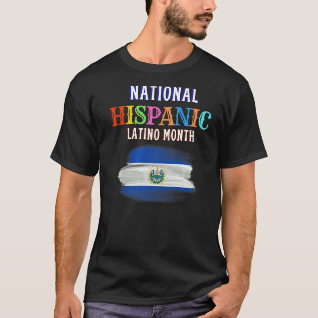 Hispanic Ceremony Month Prideful Latin Spain Ami T Shirt (Framsida)