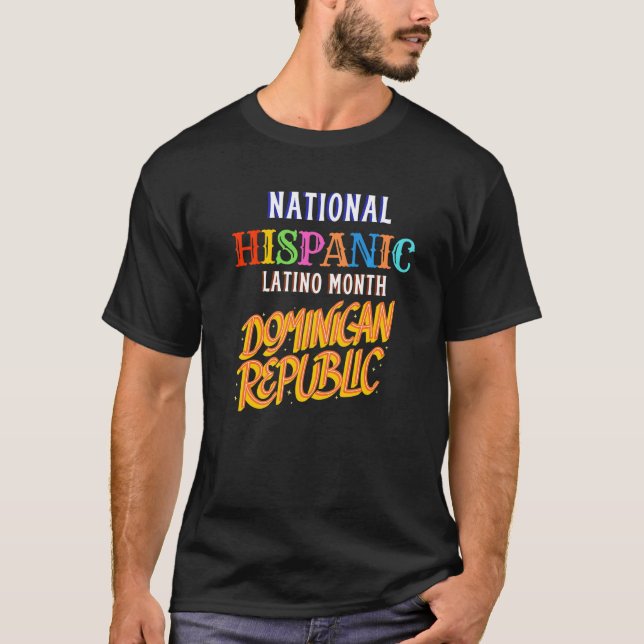 Hispanic Ceremony Month Prideful Latin Spanish Ami T Shirt (Framsida)