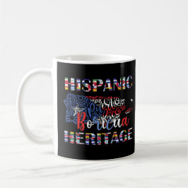 Hispanic Heritage Boricua Kaffemugg
