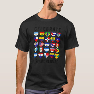 Hispanic Heritage Month 2022 National Latino Count T Shirt