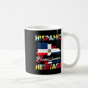 Hispanic Heritage Month Dominikanska republiken Fl Kaffemugg