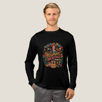 Hispanic Heritage Month Färgglad Latin Folk Art Ce T Shirt