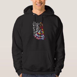Hispanic Heritage Month Kvinna Latinska Länder Fla Hoodie