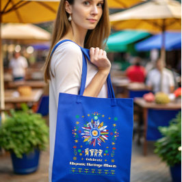 Hispanic Heritage Month Latino Flaggor solros De Tygkasse