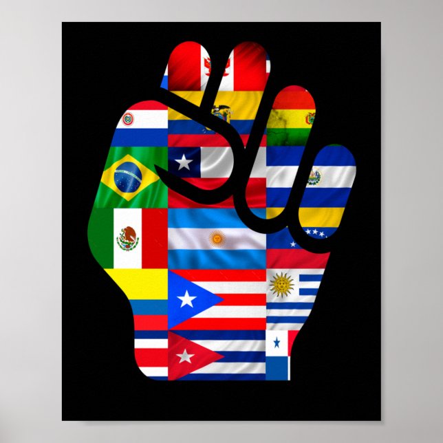 Hispanic Heritage Month Poster (Framsidan)