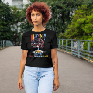 Hispanic Heritage Month Proud argentinska rötter T Shirt