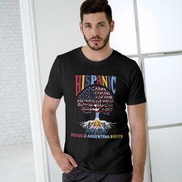 Hispanic Heritage Month Proud argentinska rötter T Shirt