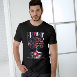 Hispanic Heritage Month Proud av mina kubanska röt T Shirt
