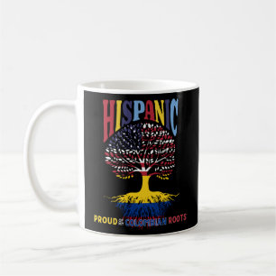 Hispanic Heritage Month Proud colombianska rötter Kaffemugg