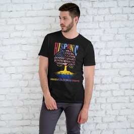 Hispanic Heritage Month Proud colombianska rötter T Shirt
