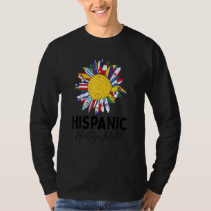Hispanic Heritage Month Spansktalande Länder T Shirt