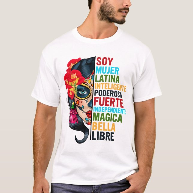 Hispanic Heritage Month T Shirt (Framsida)