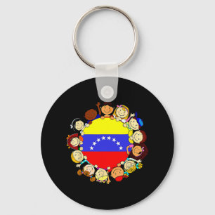 Hispanic Heritage Month Venezuela Kids Boy Venezue Nyckelring