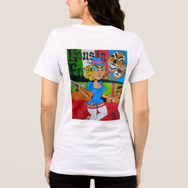 Hispanic Kusin Freaky T Shirt (Baksida)