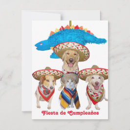 Hispanic Theme Barns födelsedag-inbjudan Inbjudningar