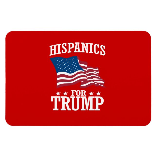 HISPANICER FÖR TRUMP MAGNET (Horisontell)