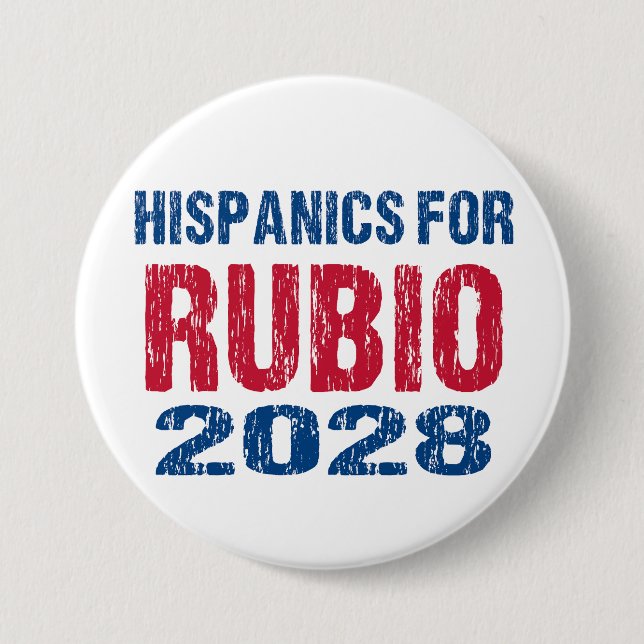 Hispanics for Rubio 2028 Knapp (Framsida)