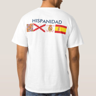 HISPANIDAD orígen y países. Delante y detrás Tröja
