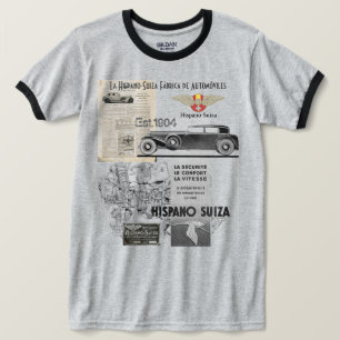 Hispano Suiza Cars T Shirt