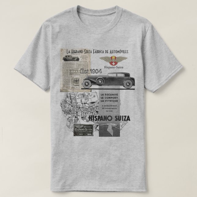 Hispano Suiza Cars Tröja (Design framsida)