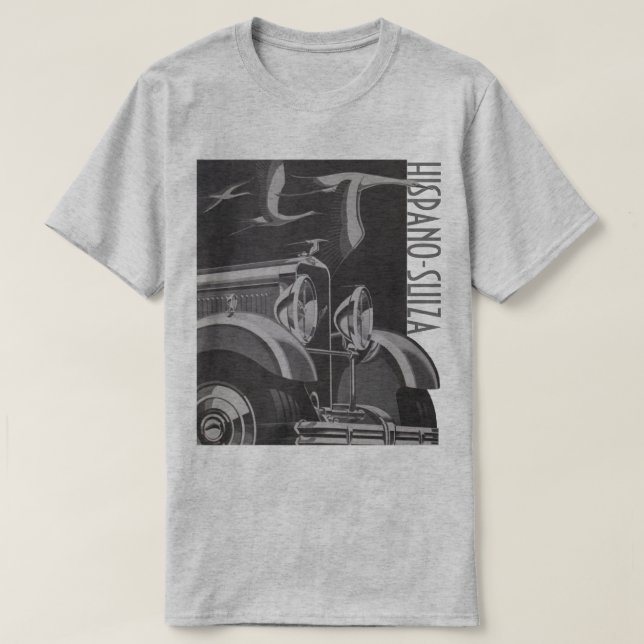 HISPANO-SUIZA T-SHIRT (Design framsida)