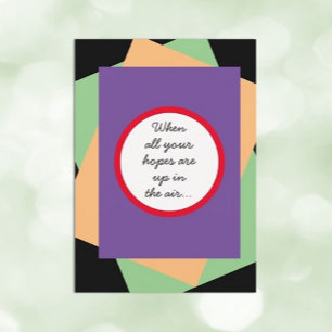 Hiss är deras andar! Kort för främjande av Roligt