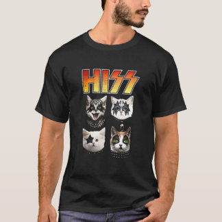 Hiss Ca Hiss Cat Hiss Cat T Shirt