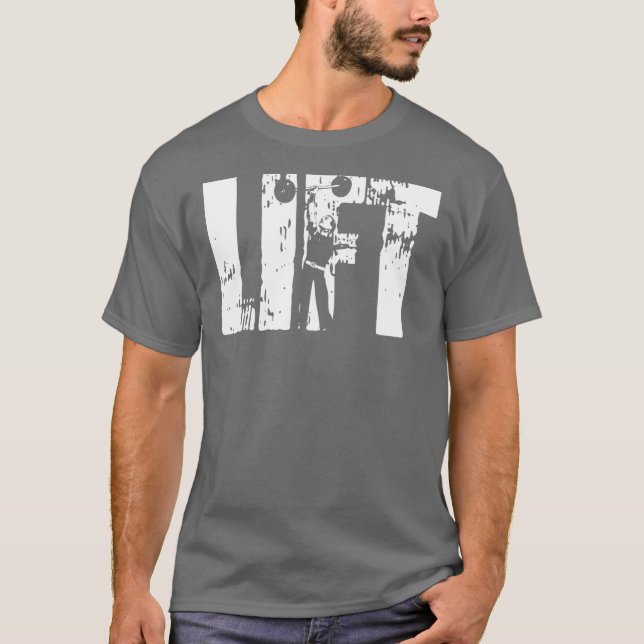 Hiss - Circus Strongman - Bodybuilding Shirt Tröja (Framsida)