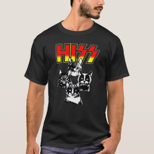 Hiss Cute Mamma Kitten Cats Sten T Shirt