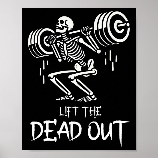 Hiss den dystra, funktionella Halloween-arbetsvikt Poster (Framsidan)