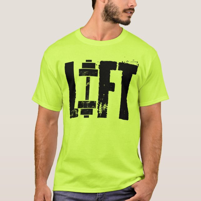 HISS GYM WEIGHTLIFTING TEE (Framsida)